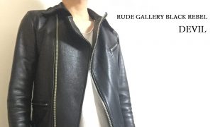 新発売の rude REBEL DEVIL-Ⅱ gallery -BLACK black rebel devil