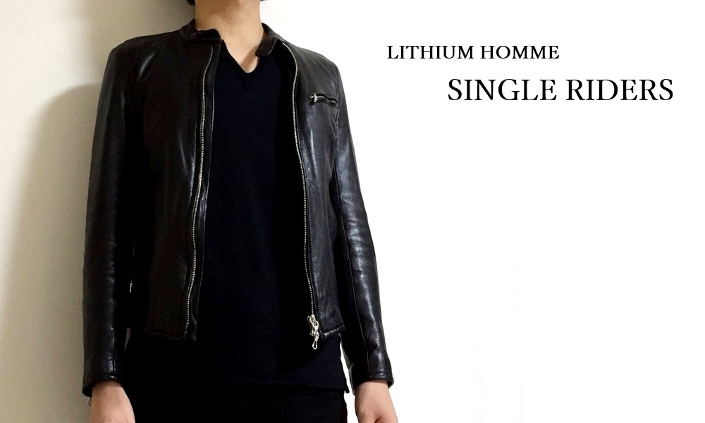 当店独占販売 - LITHIUM HOMME リチウムオムレザーライダース - 最新